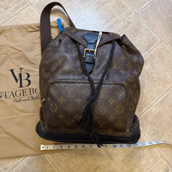 Vintage Boho backpack nwt refurbished Louis Vuitton - Picture 4 of 15